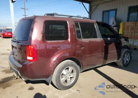 2009 Honda Pilot Exl z USA, uszkodzony, nr VIN 5FNYF48629B012778